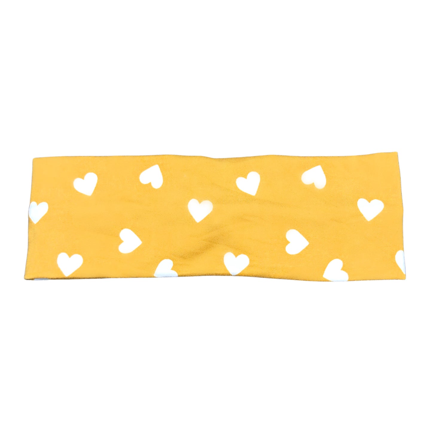 Mustard Yellow Heart Headband