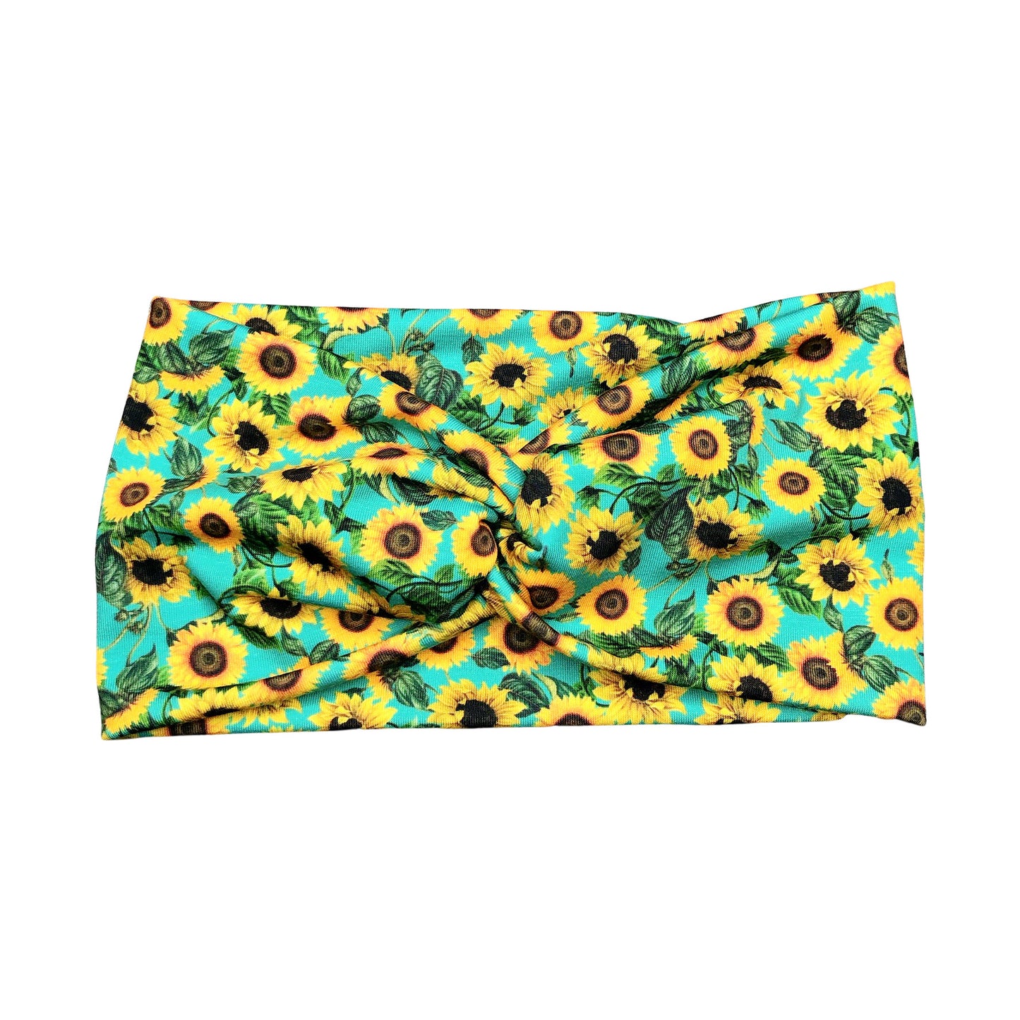 Wide Sunflower Headbands