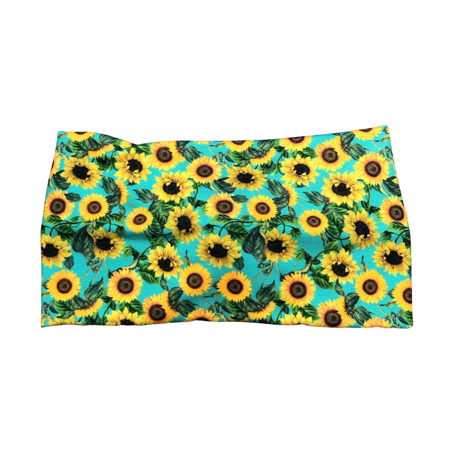 Wide Sunflower Headbands