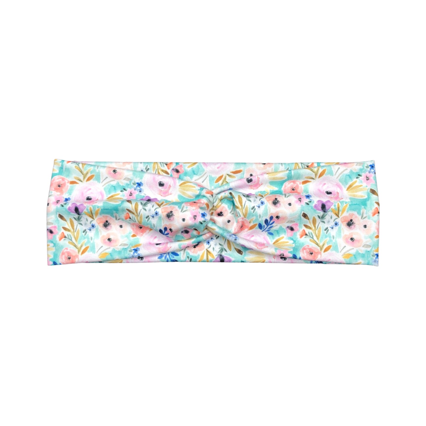 Watercolor Floral Headbands