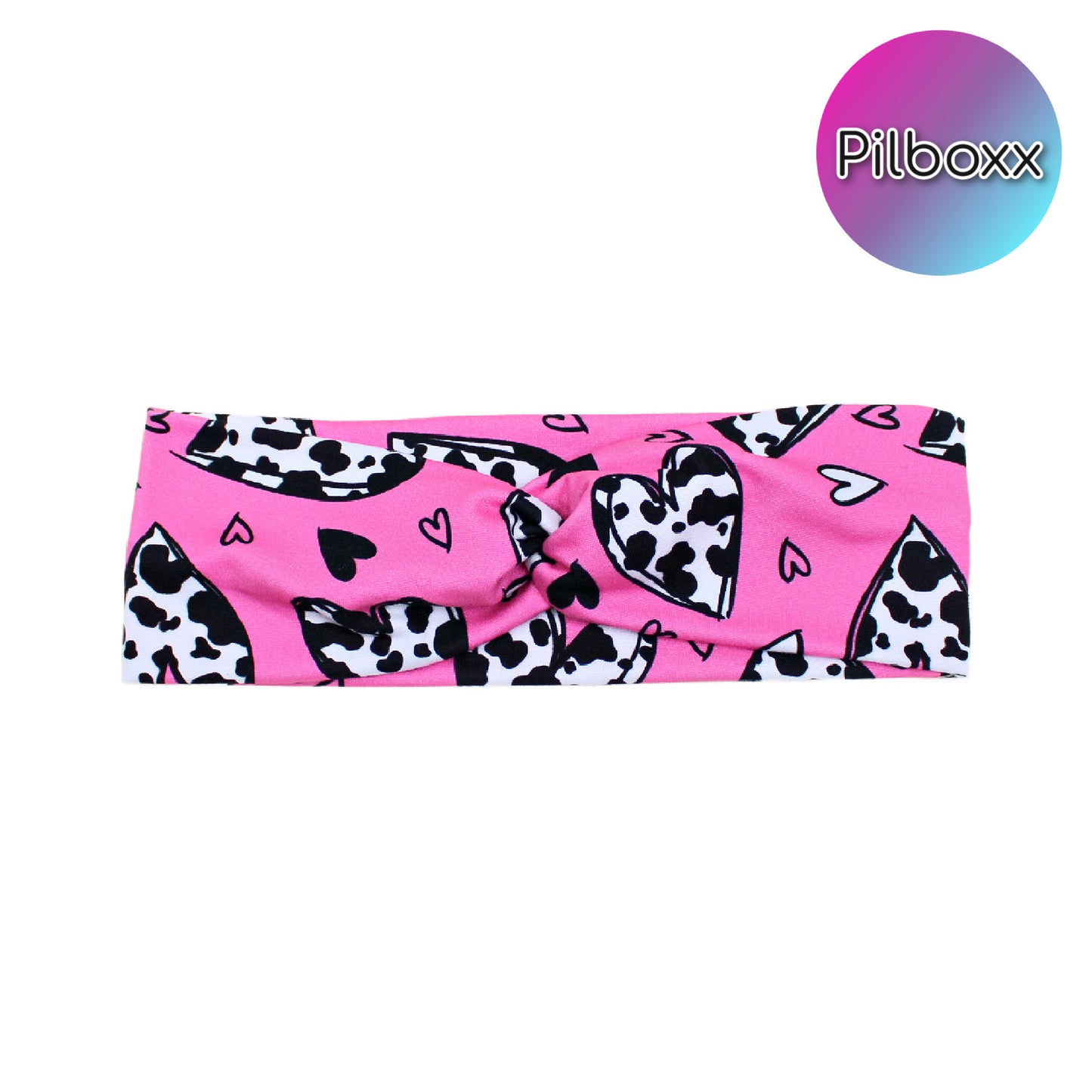 Cow Print Headband