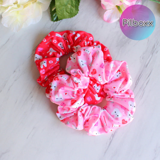 Valentine Teeth Scrunchie Set