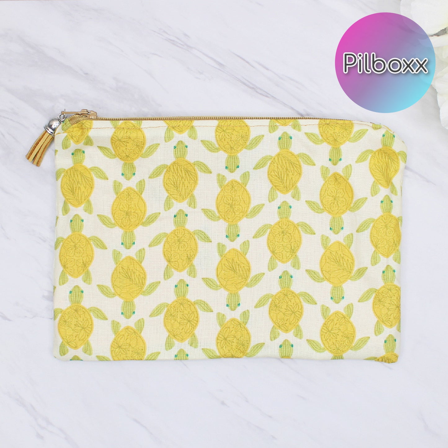 Sea Turtle Zipper Pouch