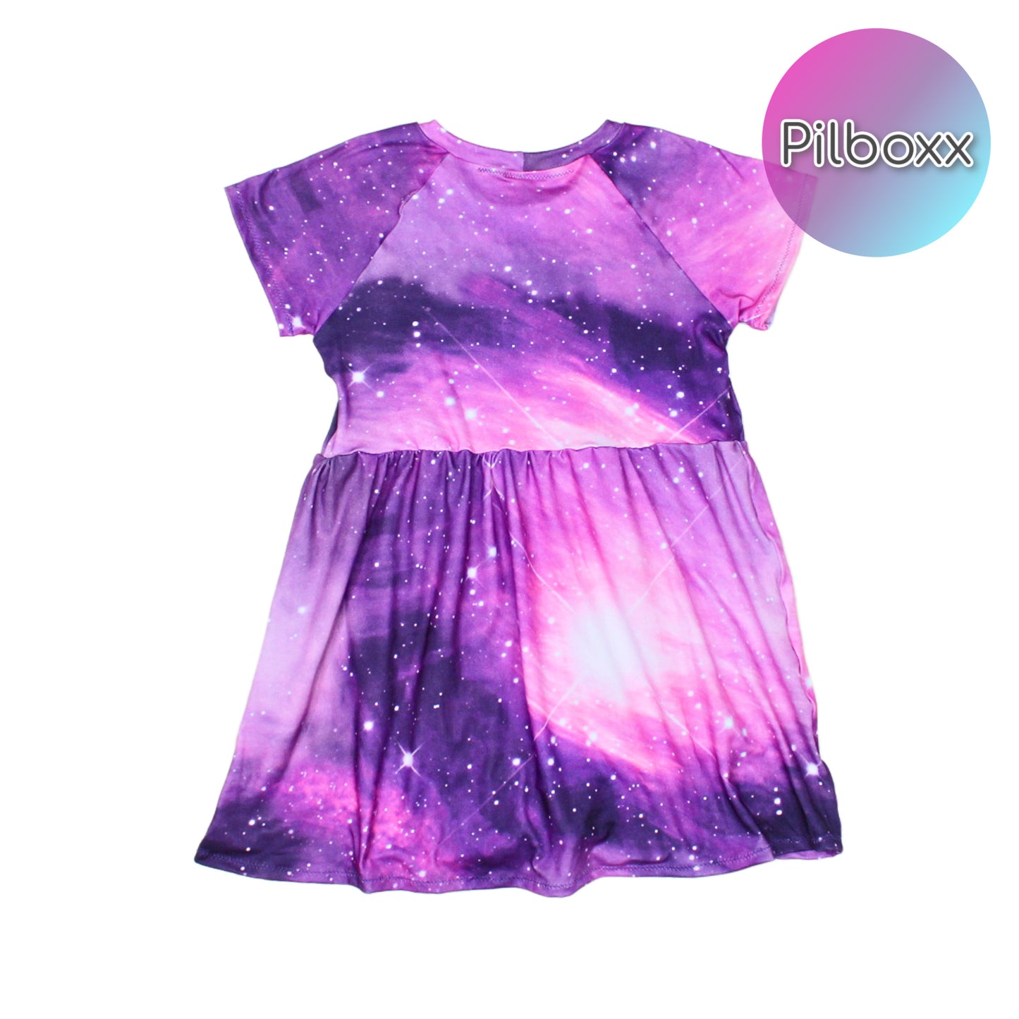 Pink Space Sundress for Girls, TAT 3-5 days