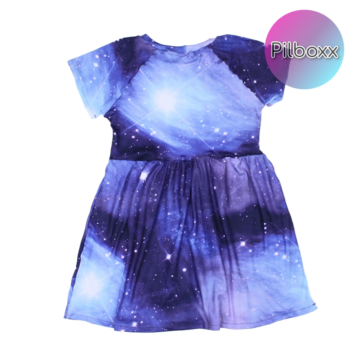 Blue Space Sundress for Girls, TAT 3-5 days