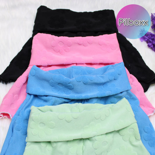 Flower Terry Shorts for Girls