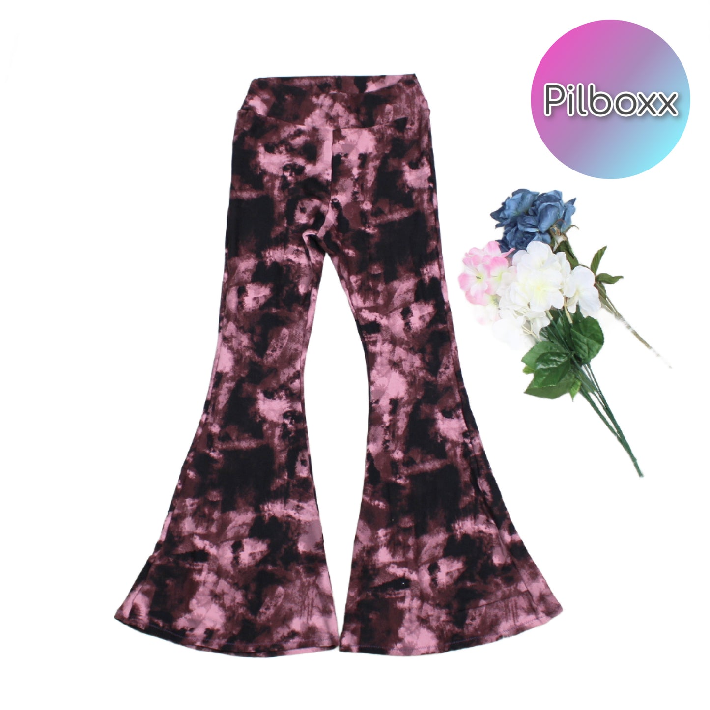 Tie Dye Flare Pants for Girls, TAT 3-5 business days