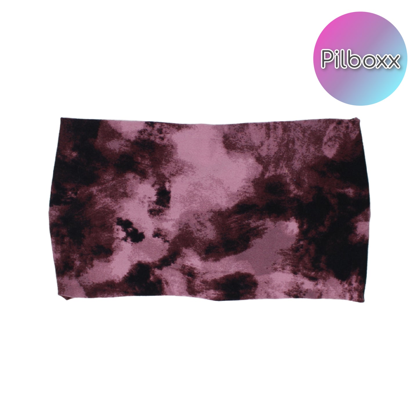 Purple Tie Dye Twist Headband