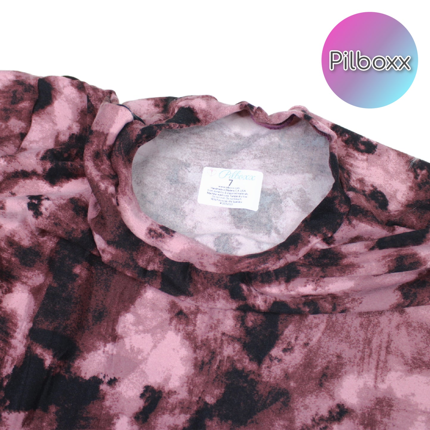 Purple Tie Dye Oversize Shirt and Short Set, Girls, TAT 3-5 Business Days