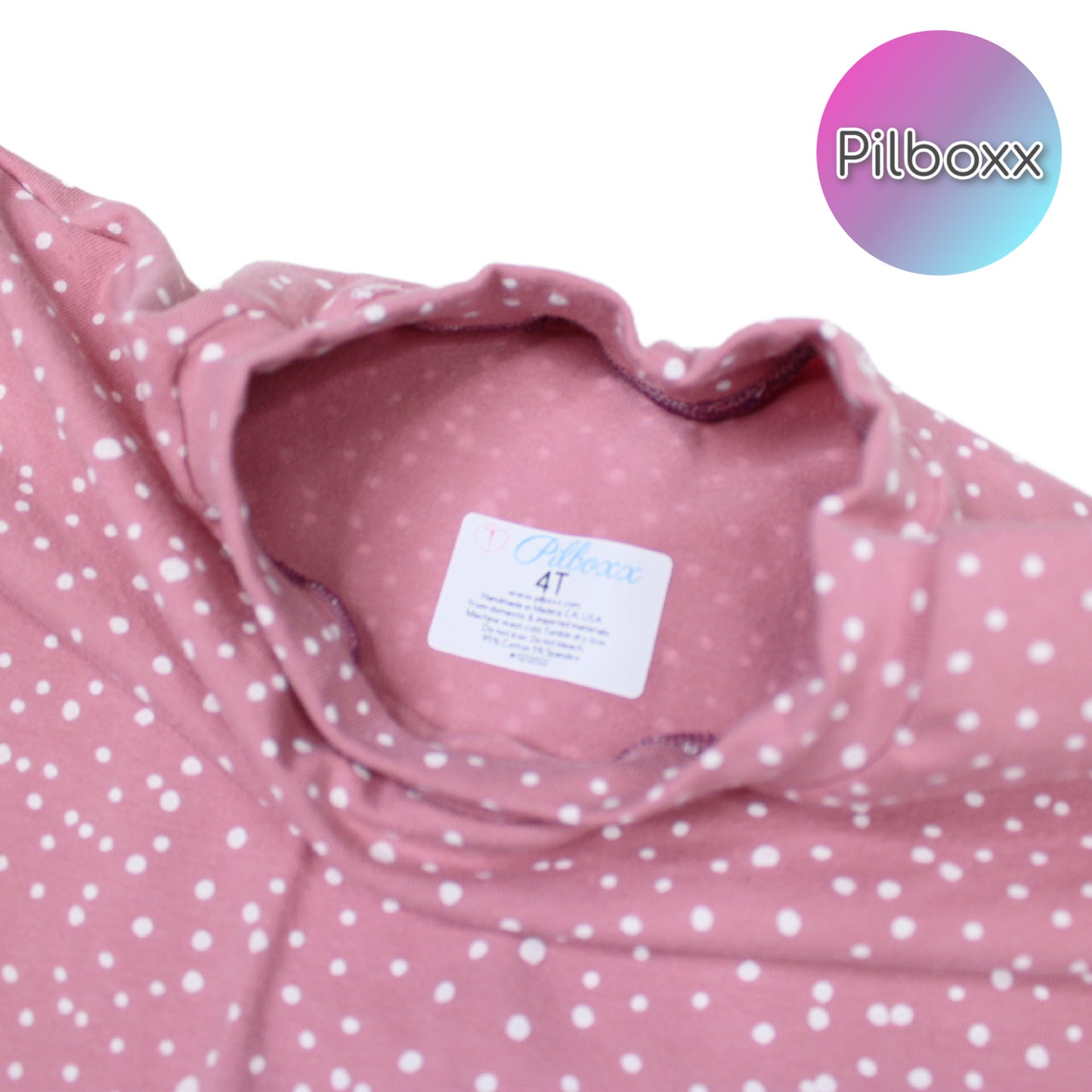Dusty Pink Polka Dot Play Set, Toddler Girls, TAT 3-5 Business Days