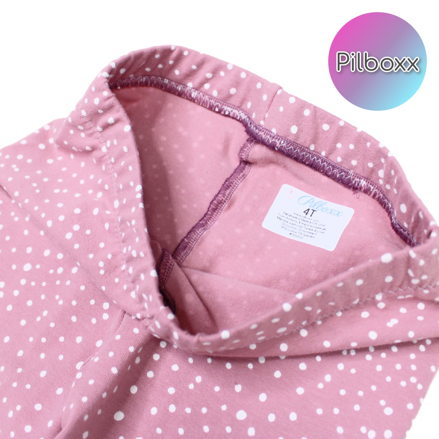 Dusty Pink Polka Dot Play Set, Toddler Girls, TAT 3-5 Business Days