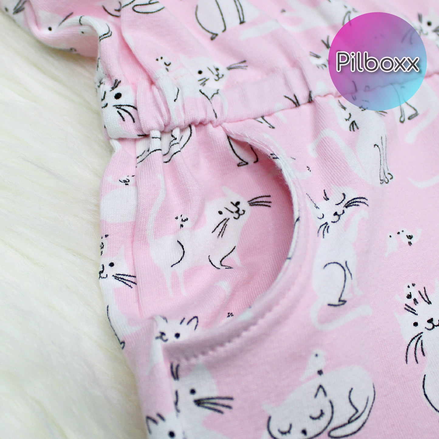 2T Toddler Girls Pink Cats Summer Jumpsuit, Ready to Ship