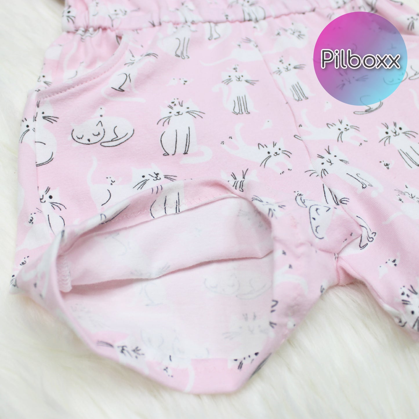 2T Toddler Girls Pink Cats Summer Jumpsuit, Ready to Ship