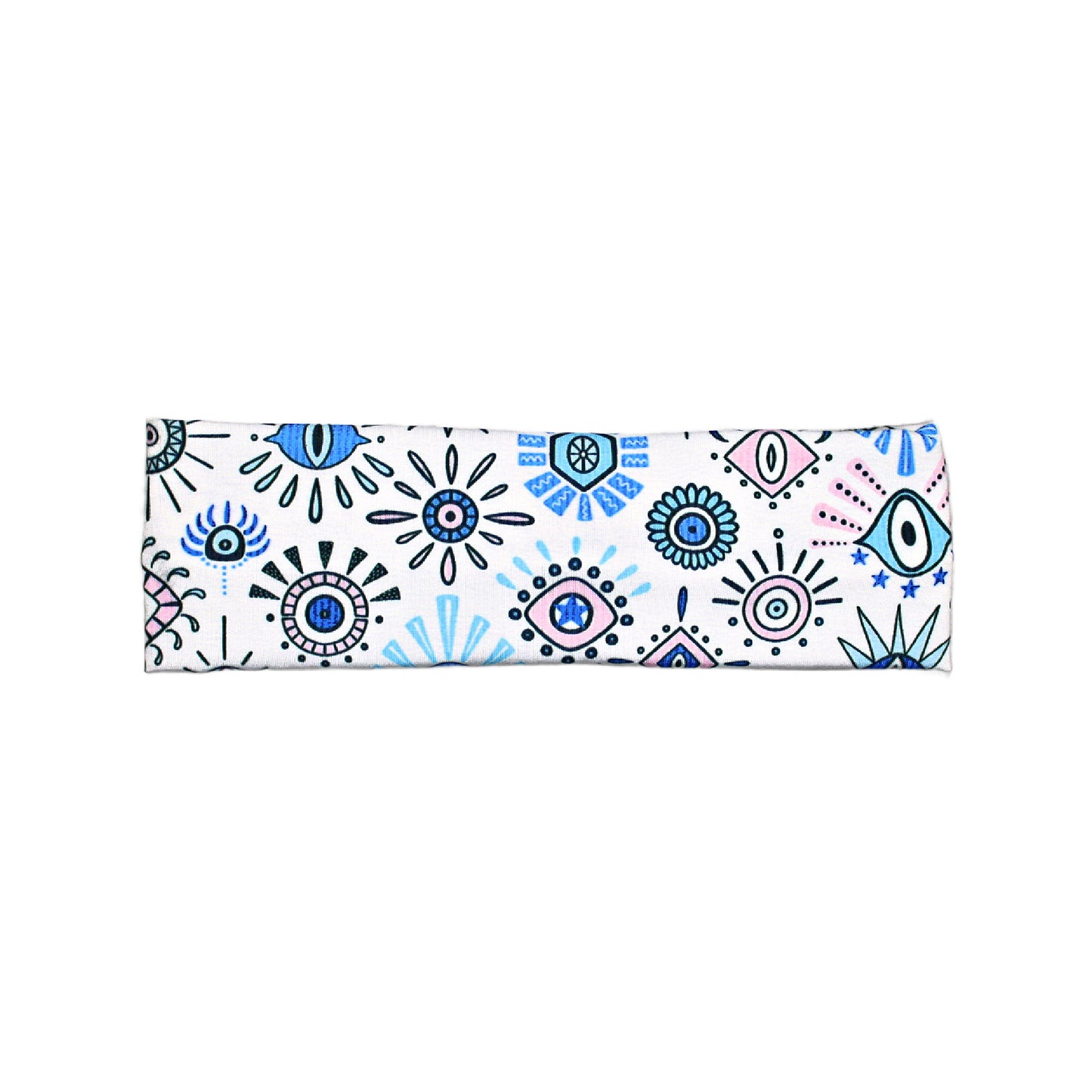 Mystic Eyes Twist Headband - Pink or Blue