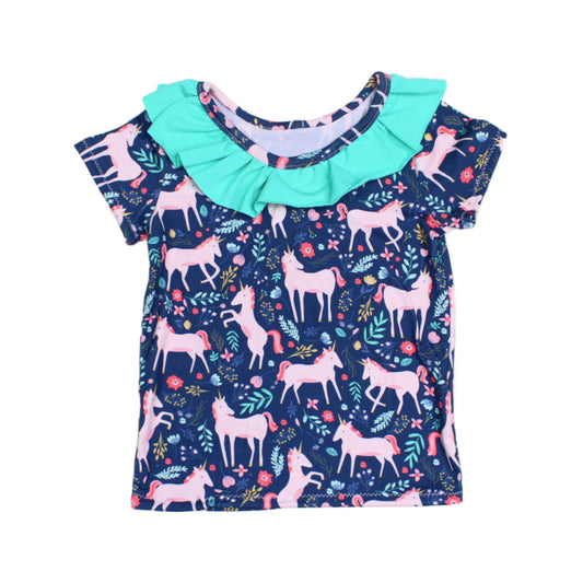 4t Unicorn Bubble Shorts and Shirt Outfit, Ready to Ship