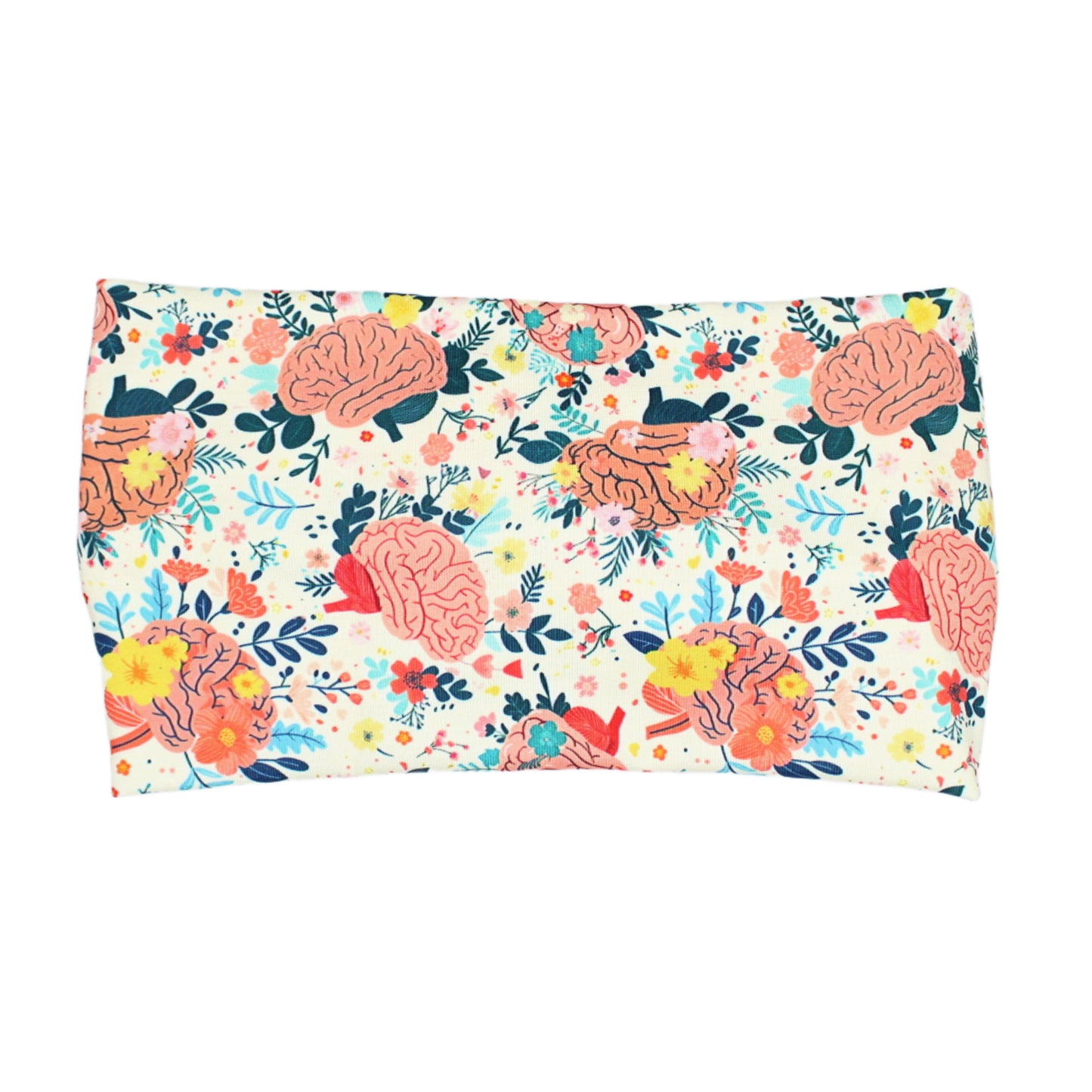 Floral Brain Twist Headband or Scrunchie