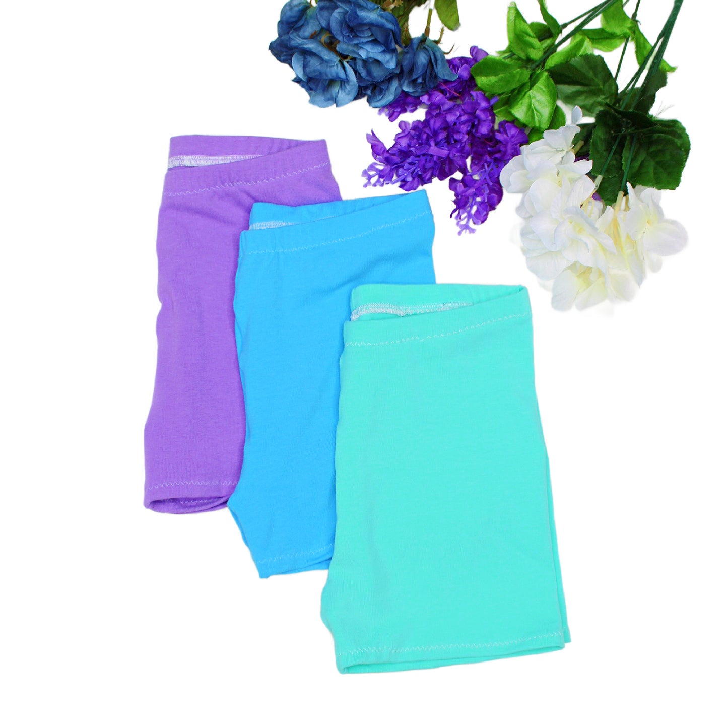 Solid Color Cotton Shorts for Girls, Handmade to order, TAT 1-2 weeks