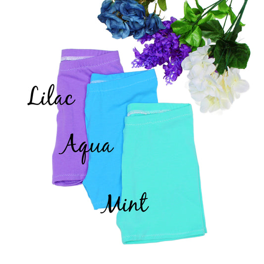 Solid Color Bike Shorts for Girls