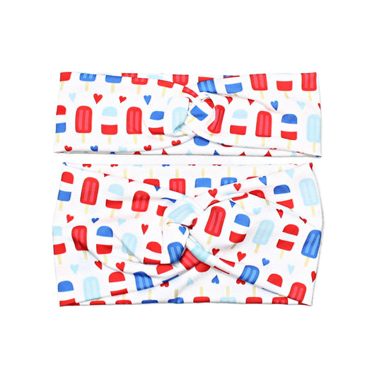 Patriotic Popsicle Headband