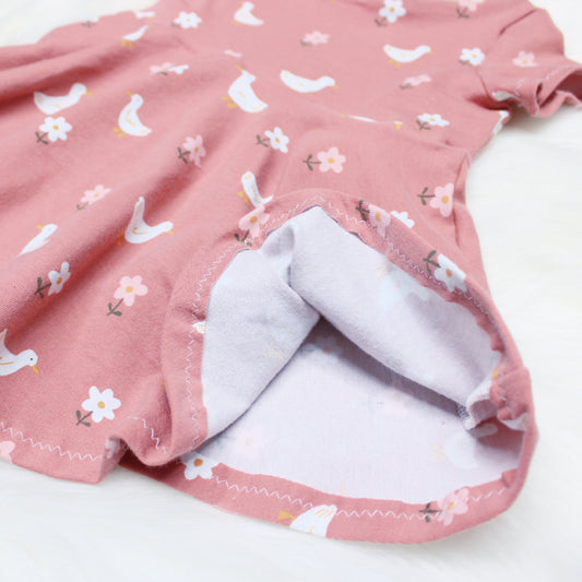 6m Baby Girl Goose Dress, Ready to Ship