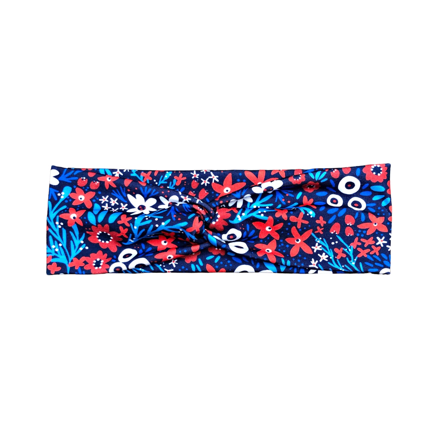 Patriotic Floral Headband