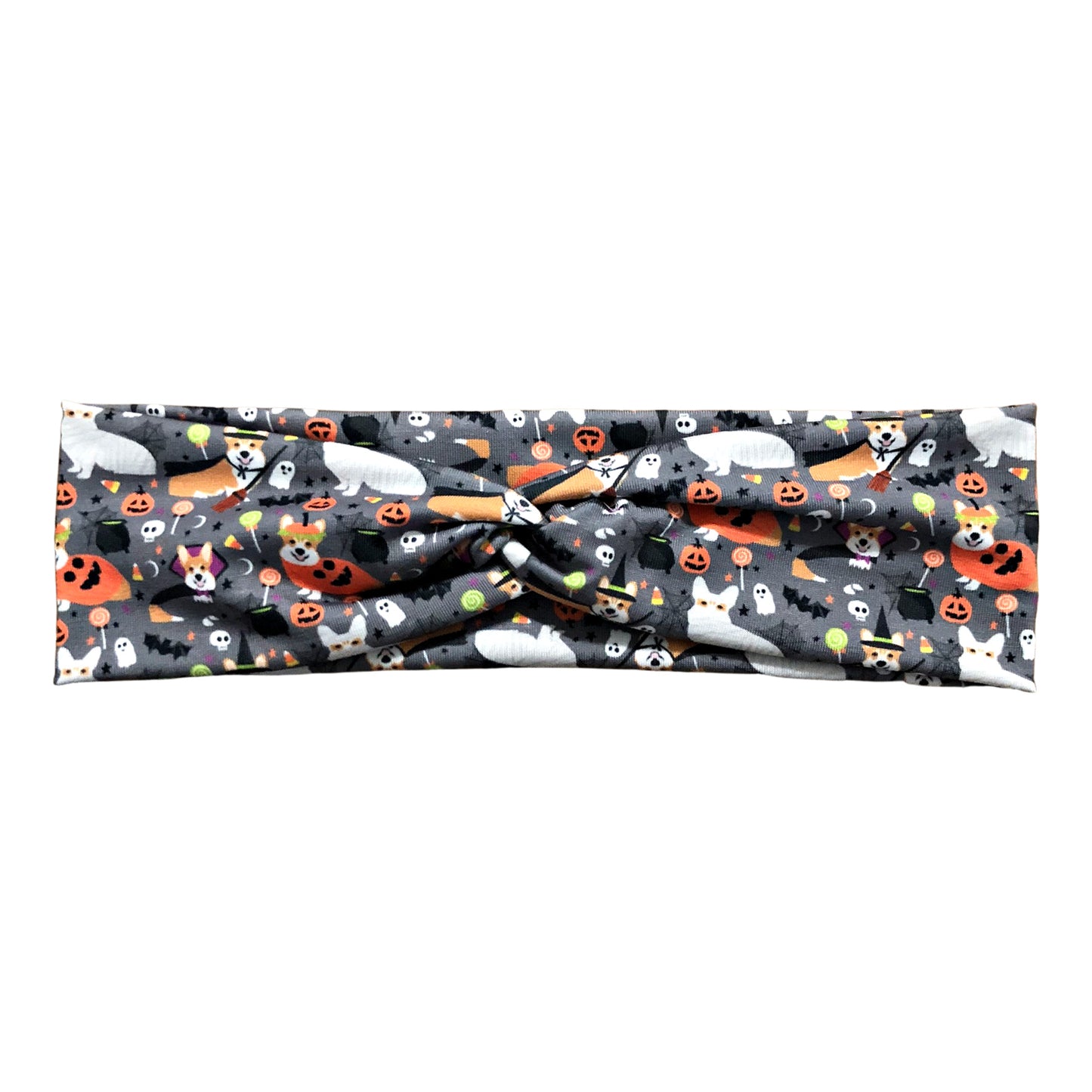 Halloween Corgi Dog Print Headband