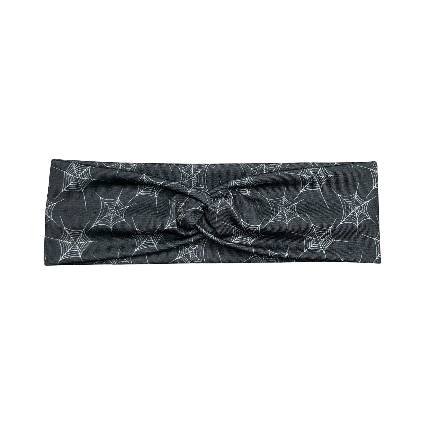 Black Spiderweb Halloween Headband
