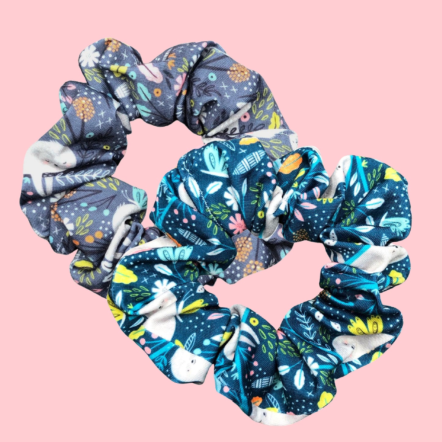Sloth Scrunchies