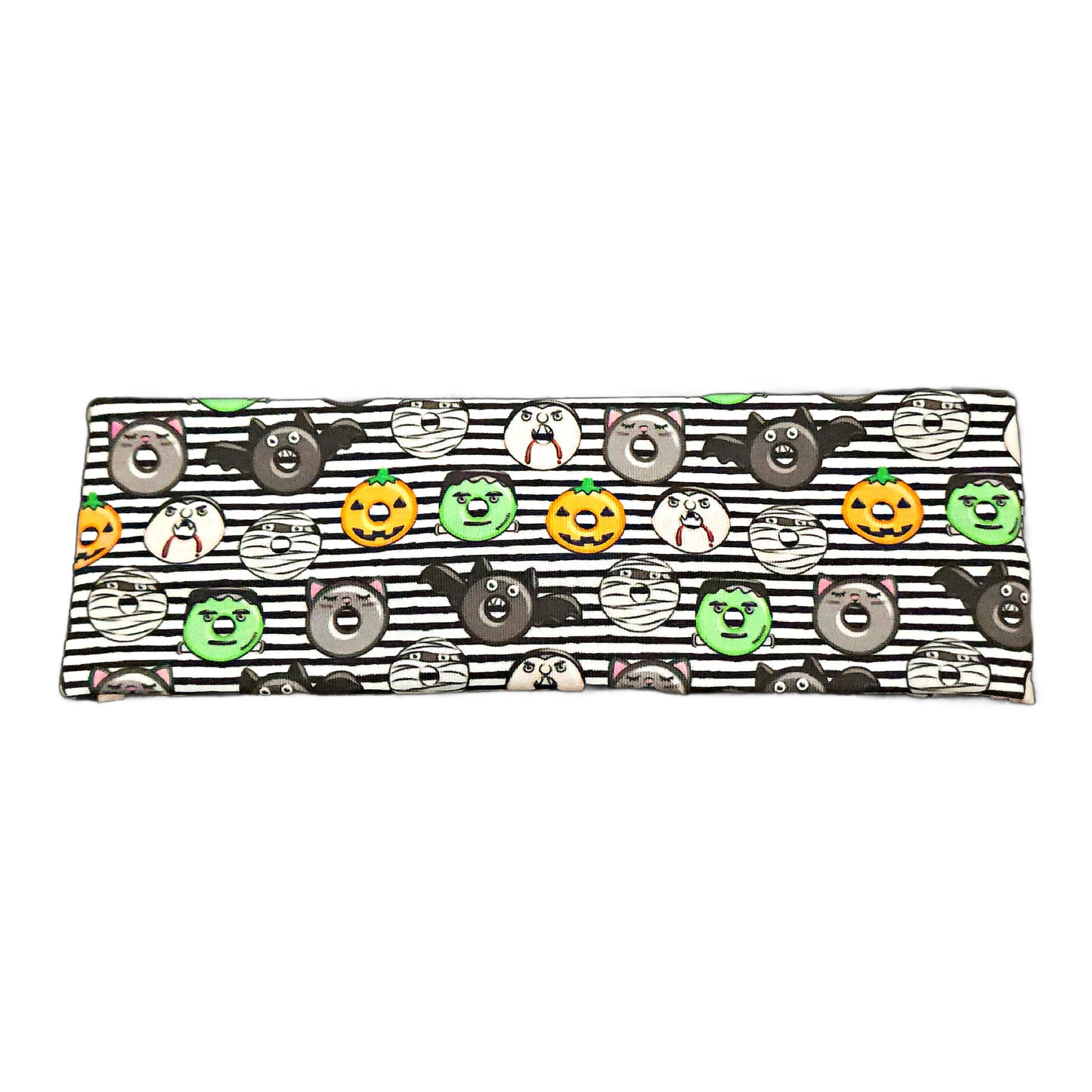 Halloween Monster Donuts Fabric Headband
