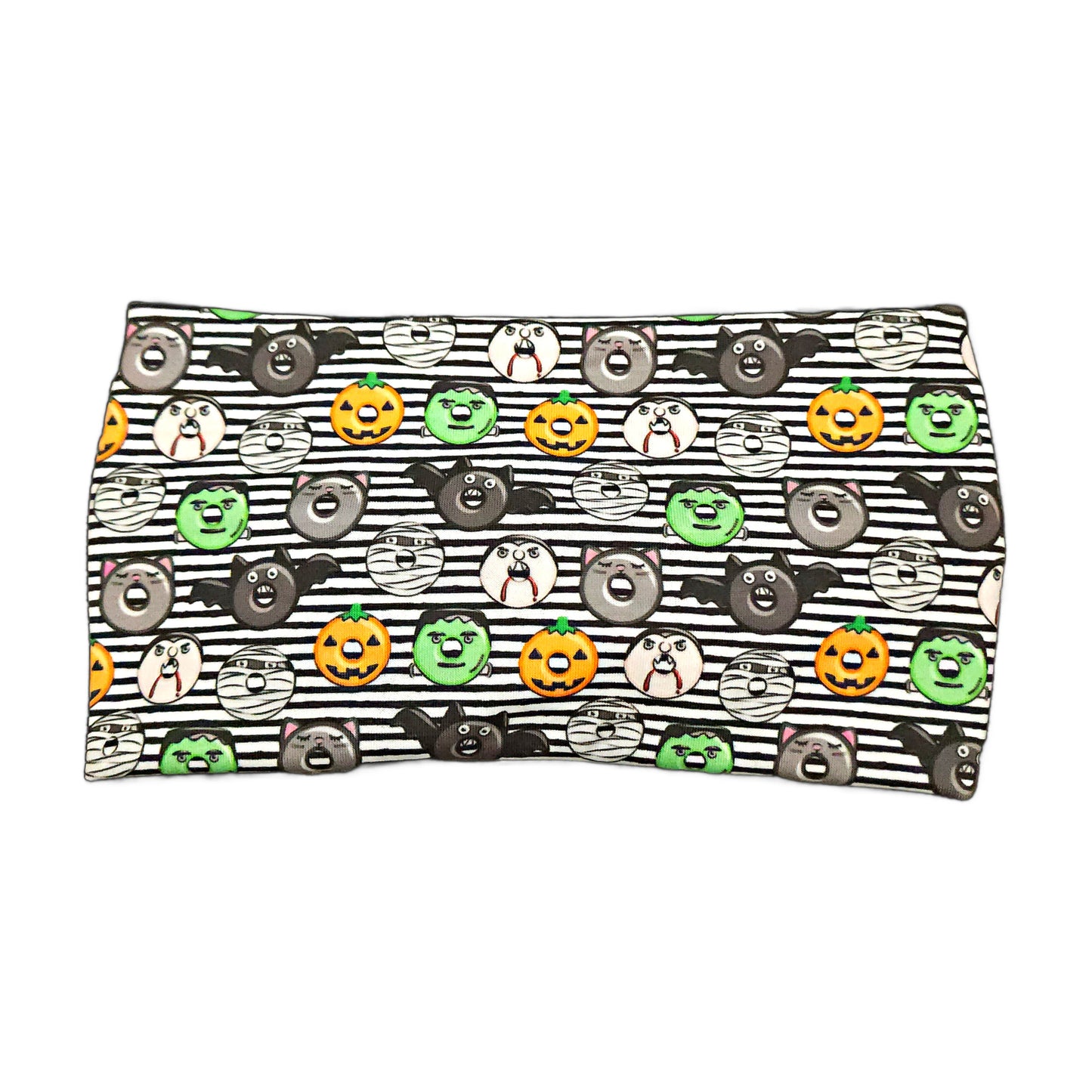 Halloween Monster Donuts Fabric Headband