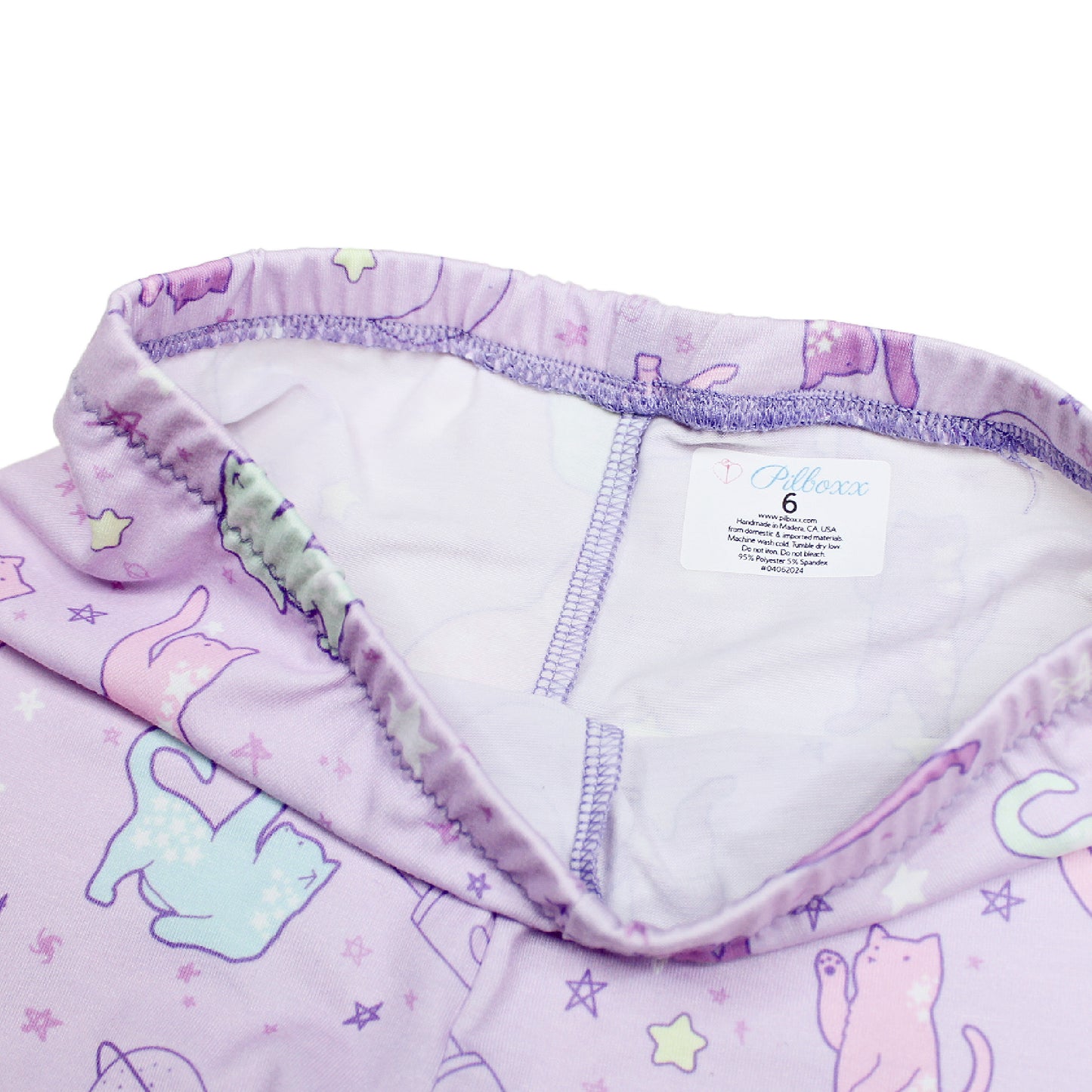 Space Cat Pajama Set, Ready to Ship