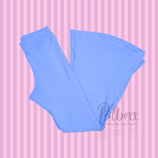 Kids Bright Flare Cotton Leggings