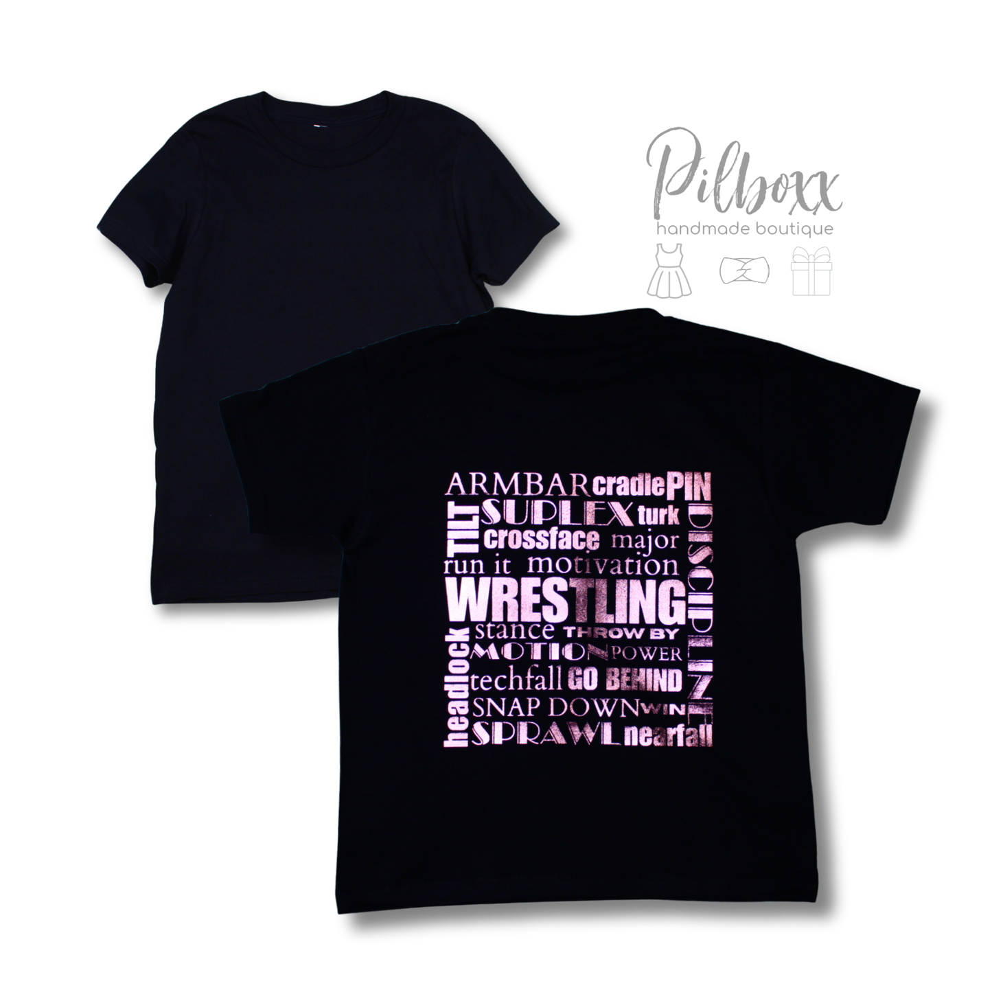 Metallic Wrestling T-Shirt