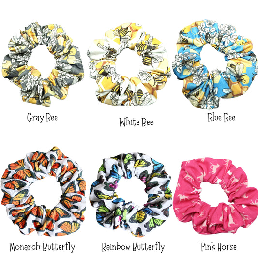 Animal Hair Scrunchies
