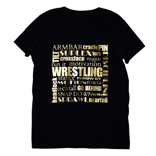 Metallic Wrestling T-Shirt