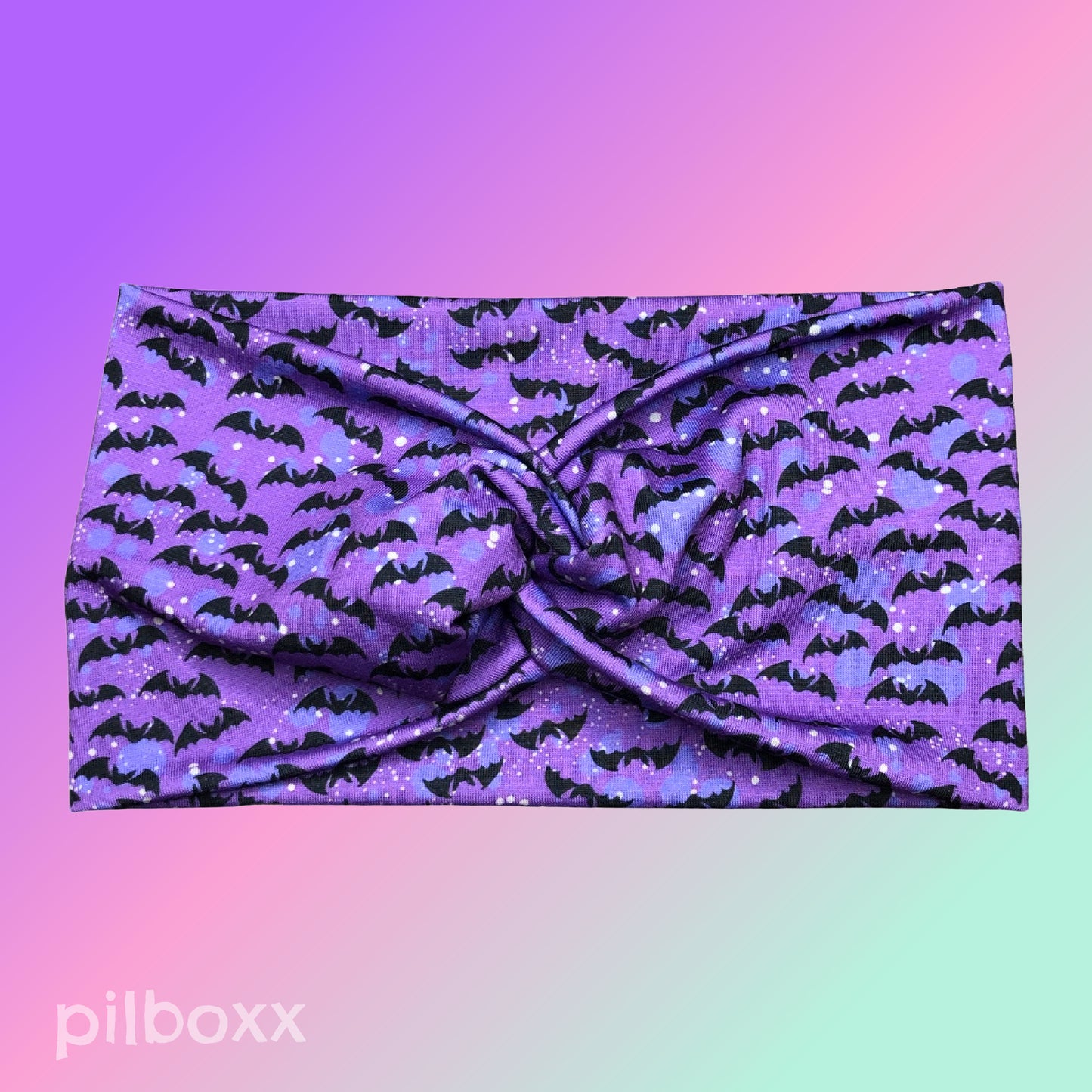 Purple Bat Halloween Headband
