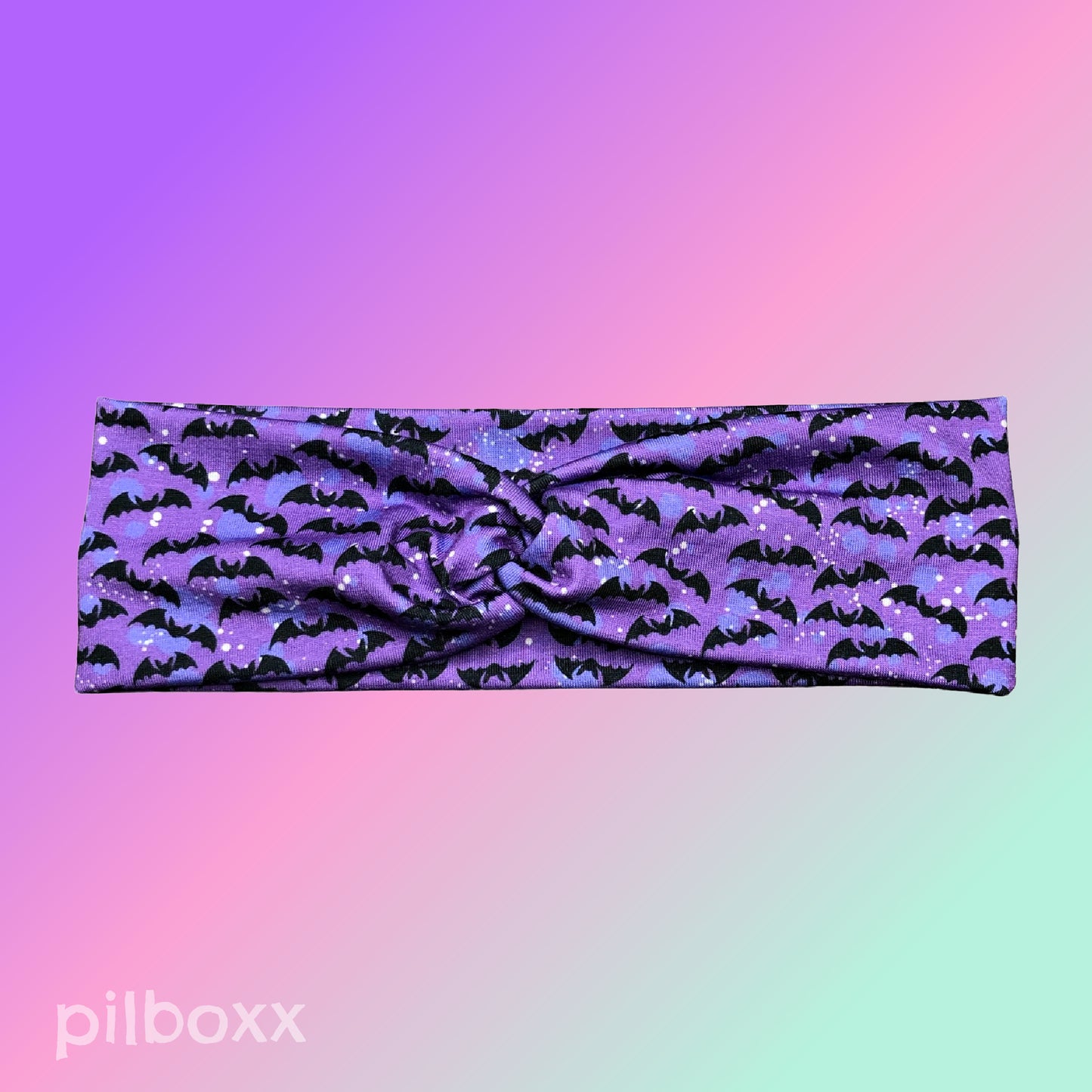 Purple Bat Halloween Headband