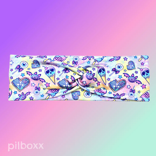 Pastel Halloween Candy Headband