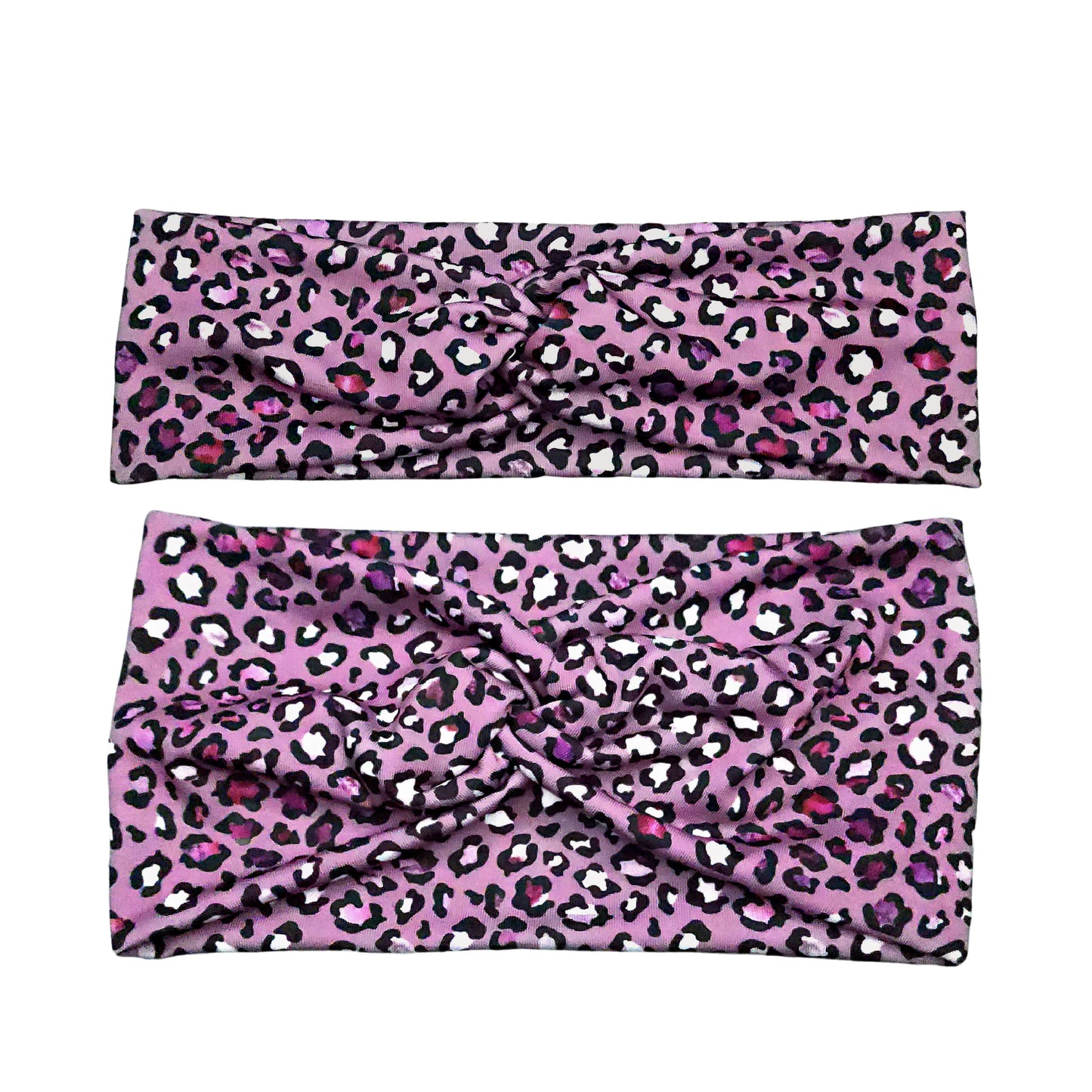 Berry Purple Cheetah Print Headband