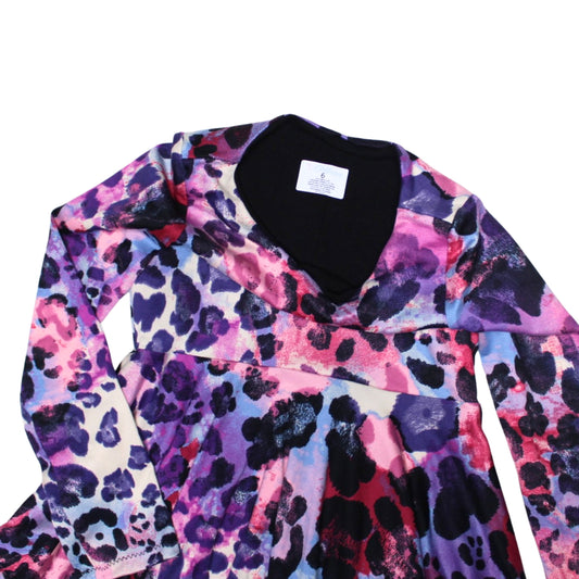 Colorful Leopard Print Dress