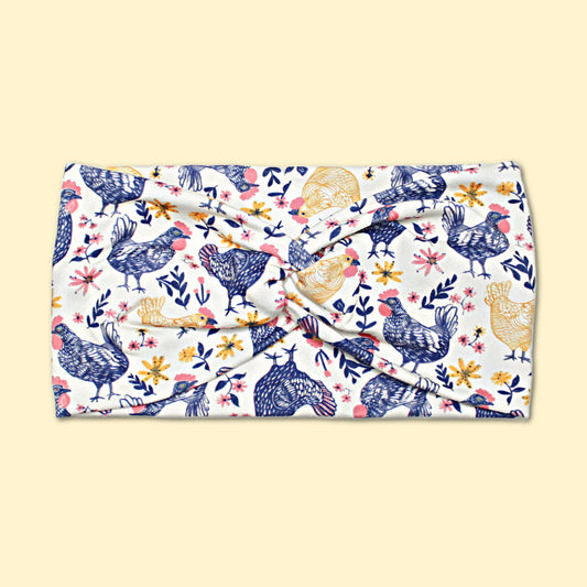 Blue Chicken Headband