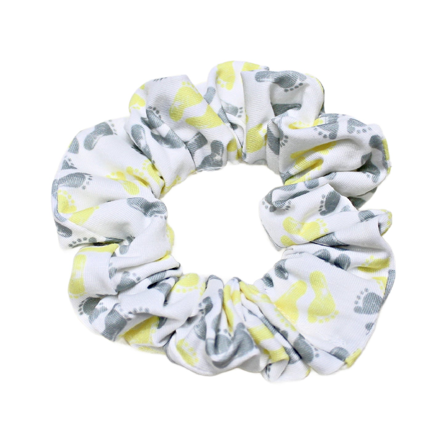 Baby Footprint Scrunchies