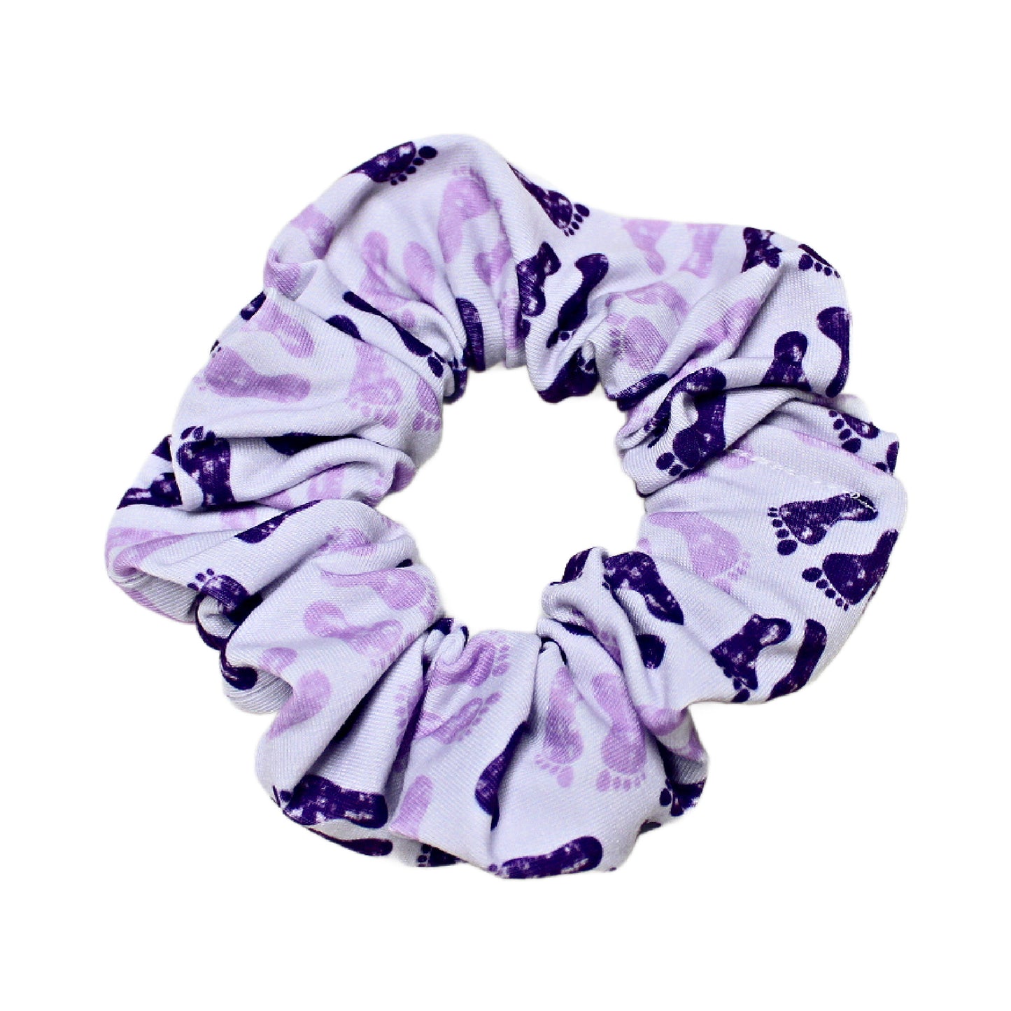Baby Footprint Scrunchies