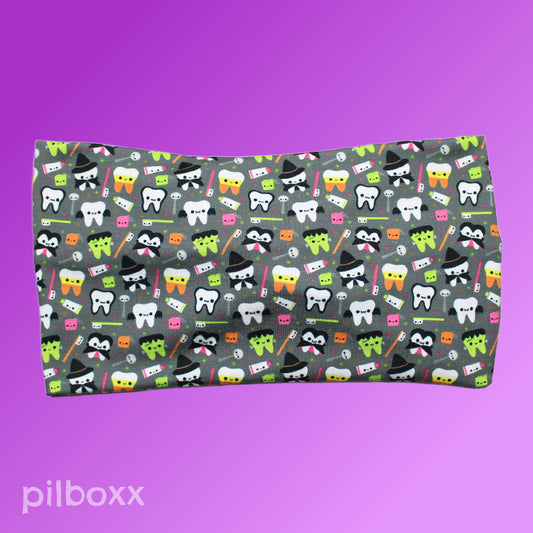 Gray Halloween Teeth Headband