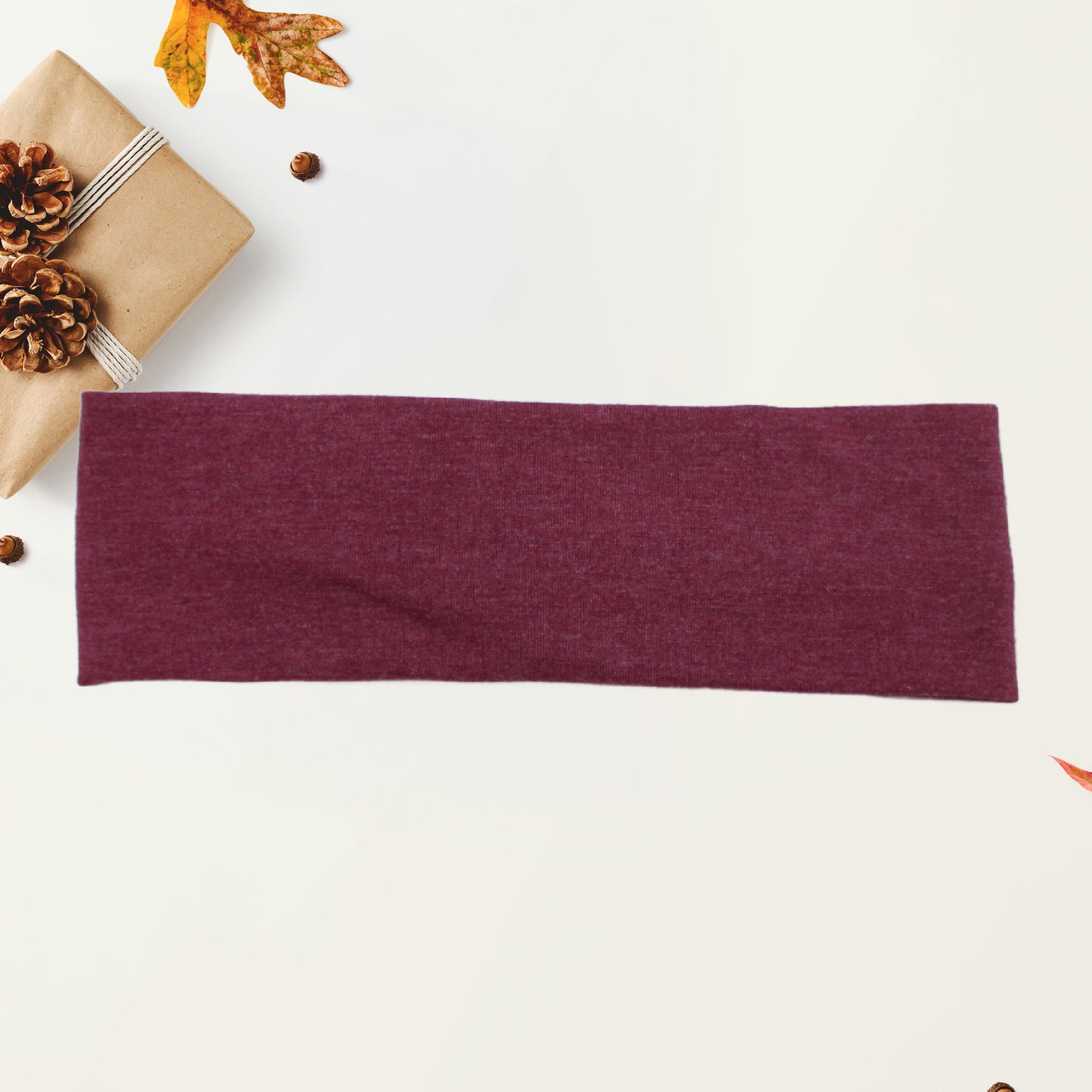Heather Maroon Headband