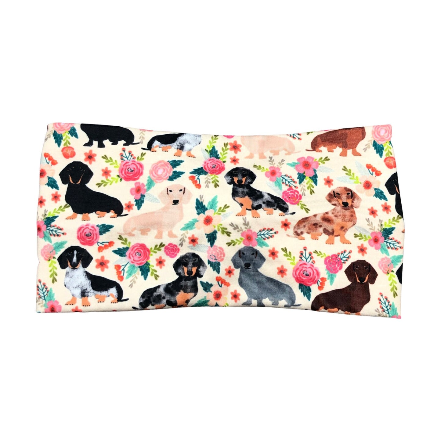 Wide Dachshund Dog Headbands
