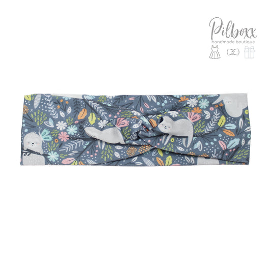Gray Sloth Headband
