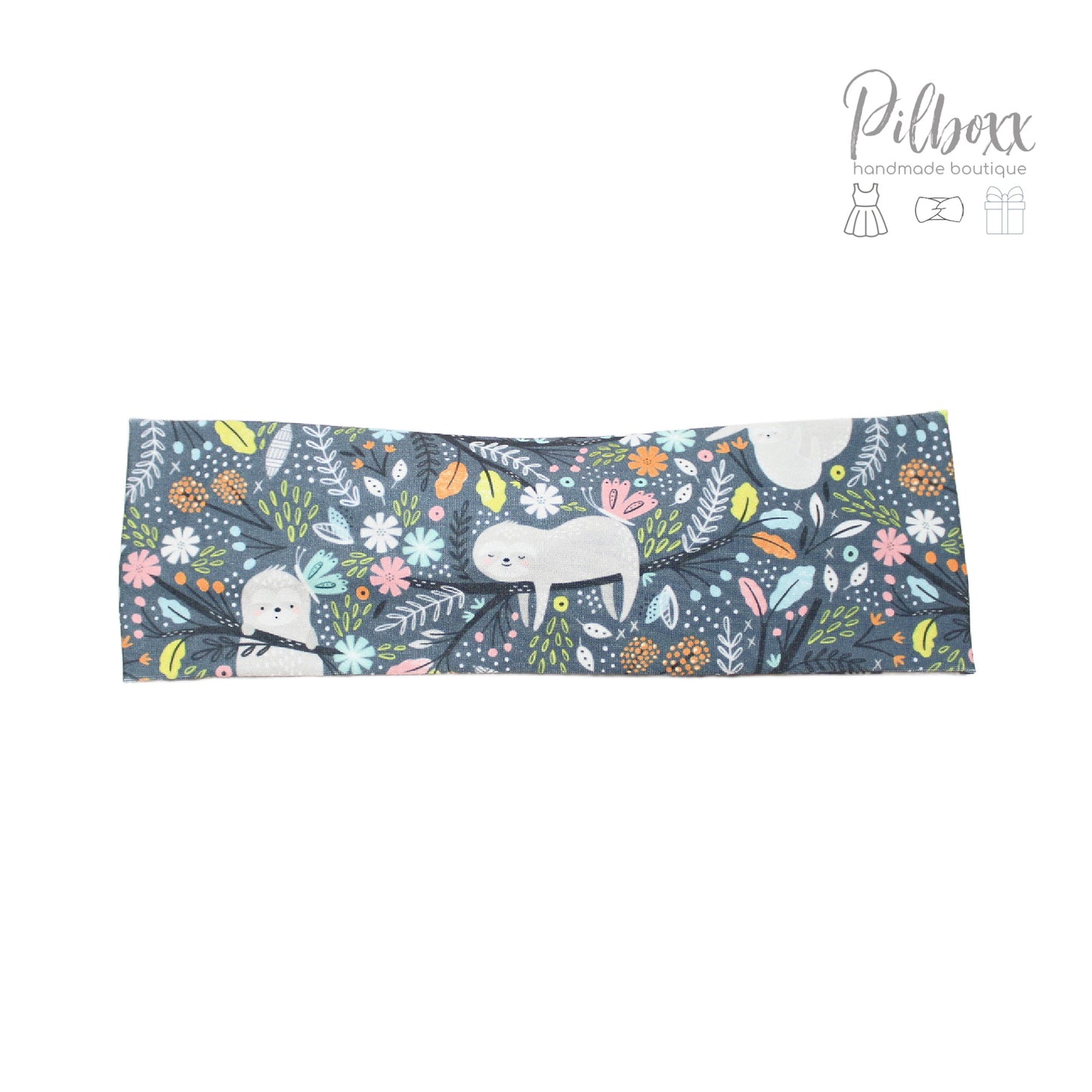 Gray Sloth Headband