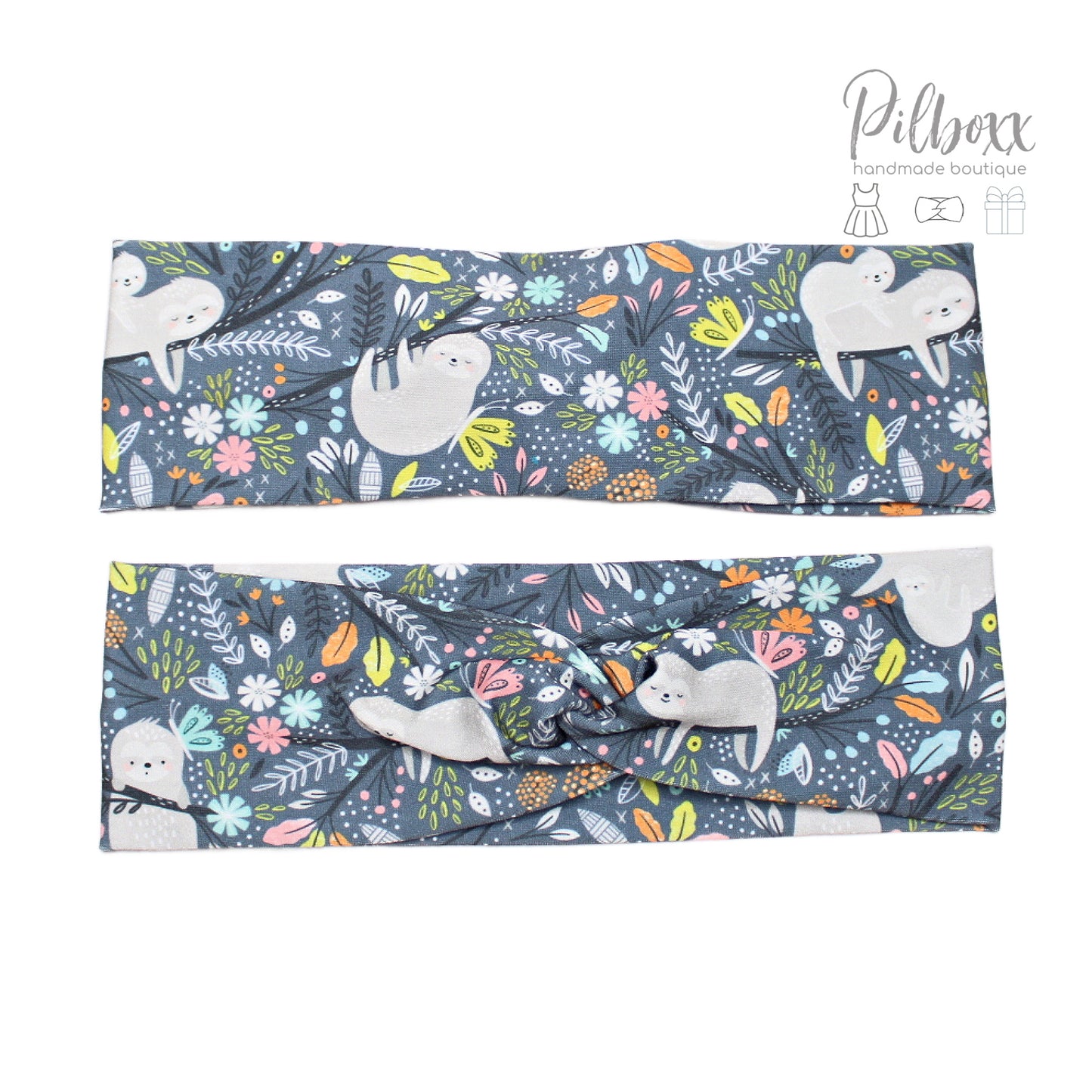 Gray Sloth Headband