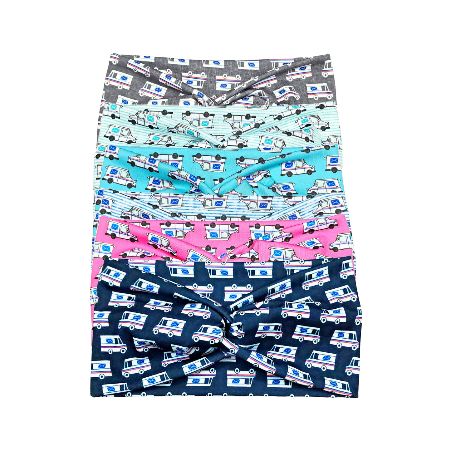 Wide Mail Truck Headbands